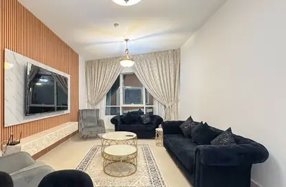Apartment - 2 Bedrooms - 3 Bathrooms for rent in Beach Tower 1 - Al Khan Lagoon - Al Khan - Sharjah