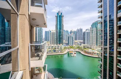 Water View image for: Apartment - 2 Bedrooms - 3 Bathrooms for rent in Marina Tower - Dubai Marina - Dubai, Image 1