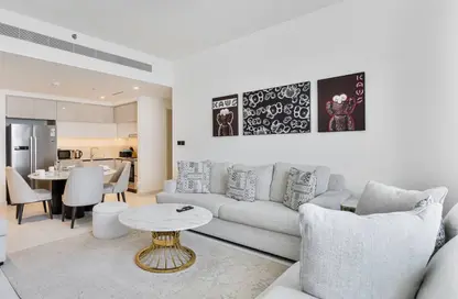 Apartment - 2 Bedrooms - 2 Bathrooms for rent in Marina Vista - EMAAR Beachfront - Dubai Harbour - Dubai