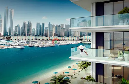 Apartment - 4 Bedrooms - 4 Bathrooms for sale in Beach Mansion - EMAAR Beachfront - Dubai Harbour - Dubai