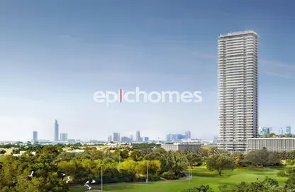 Outdoor Building image for: Apartment - 2 Bedrooms - 2 Bathrooms for sale in Golf Heights - Emirates Hills 2 - Dubai, Image 1