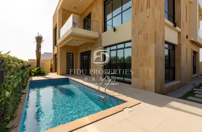 Pool image for: Villa - 5 Bedrooms - 6 Bathrooms for sale in Nad Al Sheba Gardens - Nad Al Sheba 1 - Nad Al Sheba - Dubai, Image 1