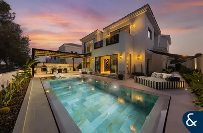 Villa - 5 Bedrooms - 6 Bathrooms for sale in Lime Tree Valley - Earth - Jumeirah Golf Estates - Dubai