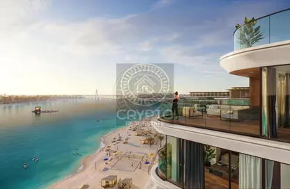 Apartment - 1 Bedroom - 2 Bathrooms for sale in Aquamarine Beach Residences - Siniyah Island - Umm Al Quwain Marina - Umm Al Quwain