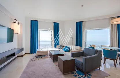 Apartment - 2 Bedrooms - 3 Bathrooms for rent in Fairmont Marina Residences - The Marina - Abu Dhabi