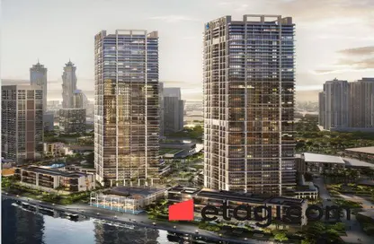 Apartment - 1 Bathroom for sale in Peninsula Four - Peninsula - Business Bay - Dubai