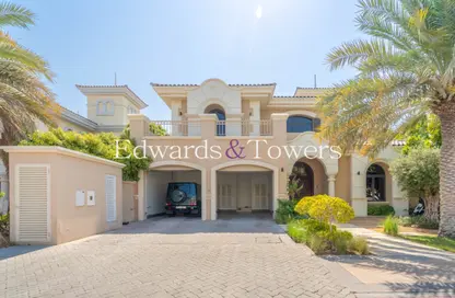 Villa - 4 Bedrooms - 5 Bathrooms for rent in Garden Homes Frond E - Garden Homes - Palm Jumeirah - Dubai