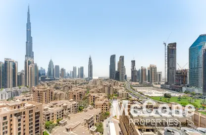 Apartment - 2 Bedrooms - 3 Bathrooms for rent in Bellevue Tower 1 - Bellevue Towers - Downtown Dubai - Dubai
