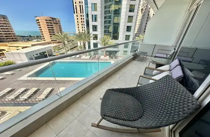 Apartment - 1 Bedroom - 2 Bathrooms for rent in Botanica Tower - Dubai Marina - Dubai