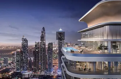 Apartment - 1 Bedroom - 2 Bathrooms for sale in Seapoint - EMAAR Beachfront - Dubai Harbour - Dubai