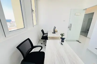 Office Space - Studio - 1 Bathroom for rent in Horizone Building - Port Saeed - Deira - Dubai