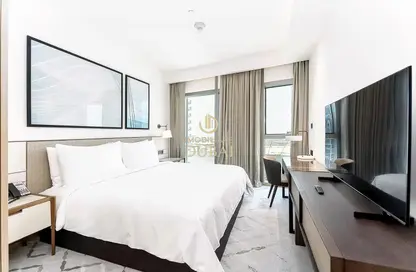 صورة لـ غرفة- غرفة النوم شقة - 2 غرف نوم - 3 حمامات للايجار في أدريس هاربور بوينت - ميناء خور دبي (ذا لاجونز) - دبي ، صورة رقم 1