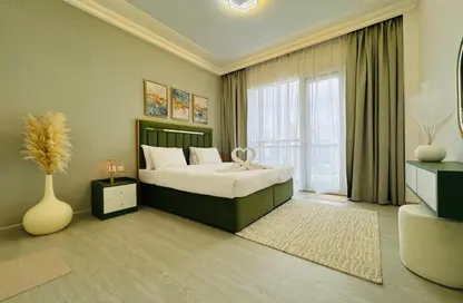 Apartment - 1 Bedroom - 2 Bathrooms for rent in MAG 214 - JLT Cluster R - Jumeirah Lake Towers - Dubai