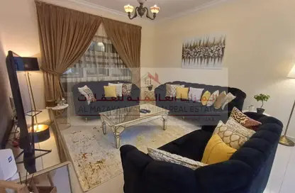شقة - 2 غرف نوم - 2 حمامات للايجار في برج الوليد - القصباء - الشارقة