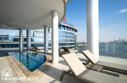 Penthouse - 2 Bedrooms - 2 Bathrooms for rent in Marriott Marquis Dubai - Port Saeed - Deira - Dubai