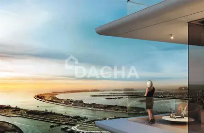 شقة - غرفة نوم - 2 حمامات للبيع في شوبا سي هيفين تاور بي - شوبا سيهافن - دبي هاربور - دبي