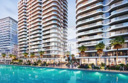 Apartment - Studio - 1 Bathroom for sale in Azizi Venice 14 - Azizi Venice - Dubai South (Dubai World Central) - Dubai