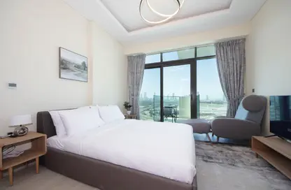 Apartment - Studio - 1 Bathroom for rent in Farhad Azizi Residence - Al Jaddaf - Dubai