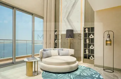 Penthouse - 3 Bedrooms - 4 Bathrooms for rent in Mileo the Palm - Palm Jumeirah - Dubai