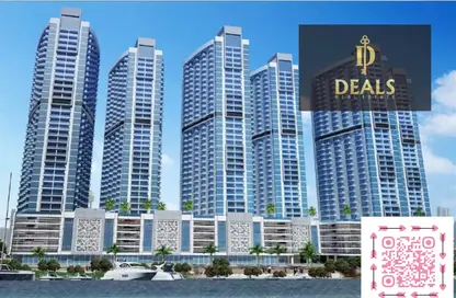 Apartment - 1 Bedroom - 2 Bathrooms for sale in Ajman Creek Towers - Al Rashidiya 1 - Al Rashidiya - Ajman