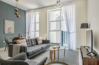 Apartment - 2 Bedrooms - 3 Bathrooms for rent in Marina Arcade Tower - Dubai Marina - Dubai