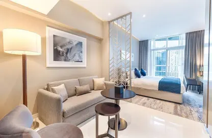 Apartment - Studio - 1 Bathroom for rent in PRIVE BY DAMAC (A) - DAMAC Maison Privé - Business Bay - Dubai