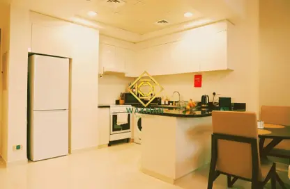 صورة لـ مطبخ شقة - غرفة نوم - 1 حمام للايجار في تاور ١٠٨‎ - قرية الجميرا سركل - دبي ، صورة رقم 1