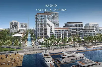 Apartment - 1 Bedroom - 2 Bathrooms for sale in Seagate Building 2 - Seagate - Mina Rashid - Dubai