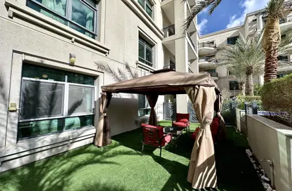 Terrace image for: Apartment - 2 Bedrooms - 2 Bathrooms for rent in Travo - The Views - Dubai, Image 1