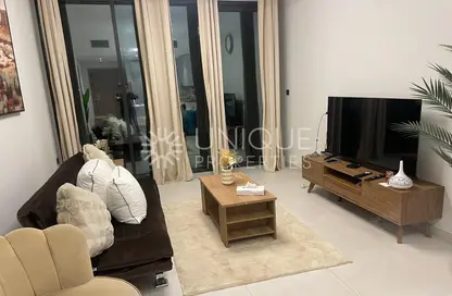 Apartment - 1 Bedroom - 2 Bathrooms for rent in Amal Tower - Dubai Sports City - Dubai