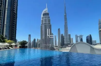 Apartment - 2 Bedrooms - 3 Bathrooms for rent in The Address Residence Fountain Views 2 - The Address Residence Fountain Views - Downtown Dubai - Dubai