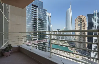 شقة - غرفة نوم - 2 حمامات للايجار في برج أيكون 1 - (JLT) مجمع M - أبراج بحيرة الجميرا - دبي