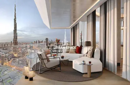 Apartment - 3 Bedrooms for sale in Baccarat Hotel and Residences - Burj Khalifa Area - Downtown Dubai - Dubai