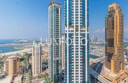 Apartment - 3 Bedrooms - 5 Bathrooms for sale in Skyview Tower - Dubai Marina - Dubai