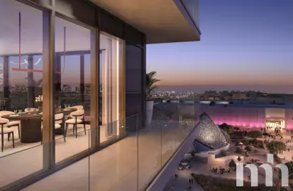 Balcony image for: Apartment - 1 Bathroom for sale in Al Saadiyat Avenue - Saadiyat Island - Abu Dhabi, Image 1