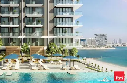Apartment - 3 Bedrooms - 4 Bathrooms for sale in Seapoint - EMAAR Beachfront - Dubai Harbour - Dubai