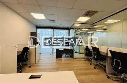 Office Space - Studio - 1 Bathroom for rent in The Prism - Business Bay - Dubai