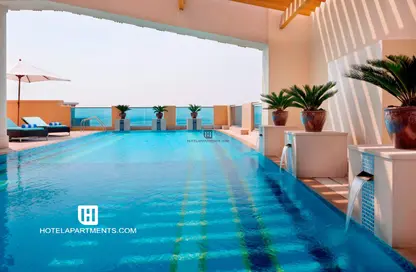النزل و الشقق الفندقية - 2 غرف نوم - 2 حمامات للايجار في ماريوت للشقق الفندقية - الجداف - دبي