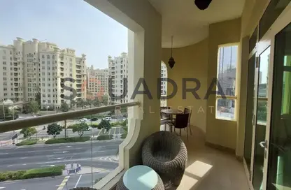 Apartment - 3 Bedrooms - 3 Bathrooms for rent in Al Das - Shoreline Apartments - Palm Jumeirah - Dubai