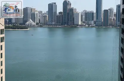 شقة - غرفة نوم - 2 حمامات للايجار في برج أمير بو خمسين - المجاز 3 - المجاز - الشارقة