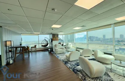 مركز أعمال - استوديو للايجار في برج كونكورد - مدينة دبي للإعلام - دبي