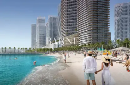Apartment - 2 Bedrooms - 3 Bathrooms for sale in Seapoint - EMAAR Beachfront - Dubai Harbour - Dubai
