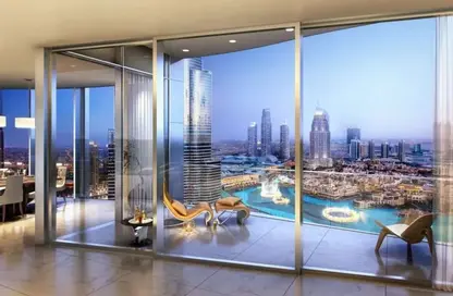 Gym image for: Apartment - 4 Bedrooms - 5 Bathrooms for sale in IL Primo - Opera District - Downtown Dubai - Dubai, Image 1