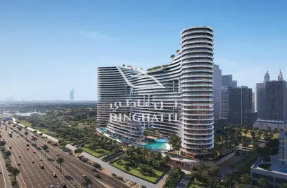 Apartment - Studio - 1 Bathroom for sale in Binghatti Aquarise - Business Bay - Dubai
