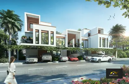 Villa - 6 Bedrooms - 7 Bathrooms for sale in Costa Brava at DAMAC Lagoons - Damac Lagoons - Dubai
