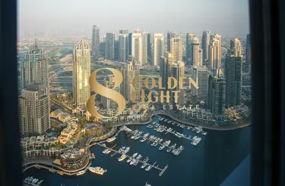 Apartment - 3 Bedrooms - 4 Bathrooms for sale in Cayan Tower - Dubai Marina - Dubai