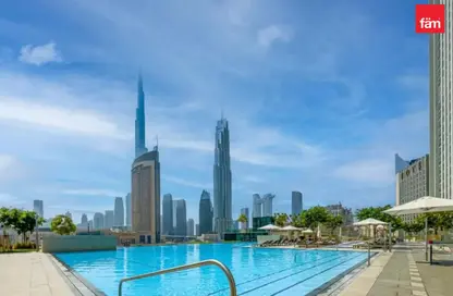 شقة - 2 غرف نوم - 2 حمامات للايجار في داون تاون فيوز 2 برج 3 - II داون تاون فيوز - دبي وسط المدينة - دبي