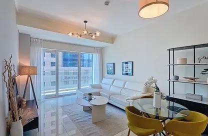 Apartment - 1 Bedroom - 2 Bathrooms for rent in Damac Heights - Dubai Marina - Dubai