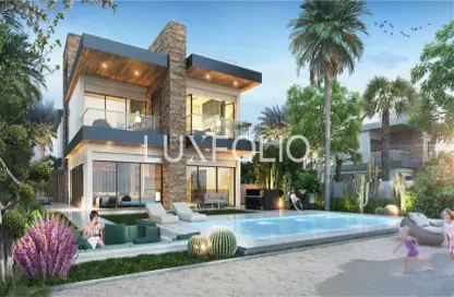 Villa - 6 Bedrooms - 7 Bathrooms for sale in Costa Brava 1 - Costa Brava at DAMAC Lagoons - Damac Lagoons - Dubai