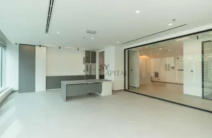 Office Space - Studio - 1 Bathroom for rent in The Prime Tower - Business Bay - Dubai